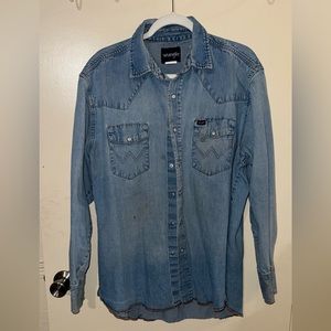 Men’s Wrangler Button Up Shirt